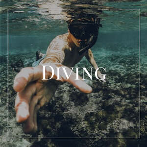 diving