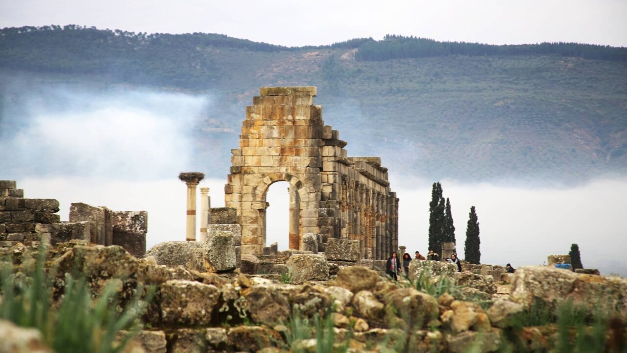 archeological site volubilis